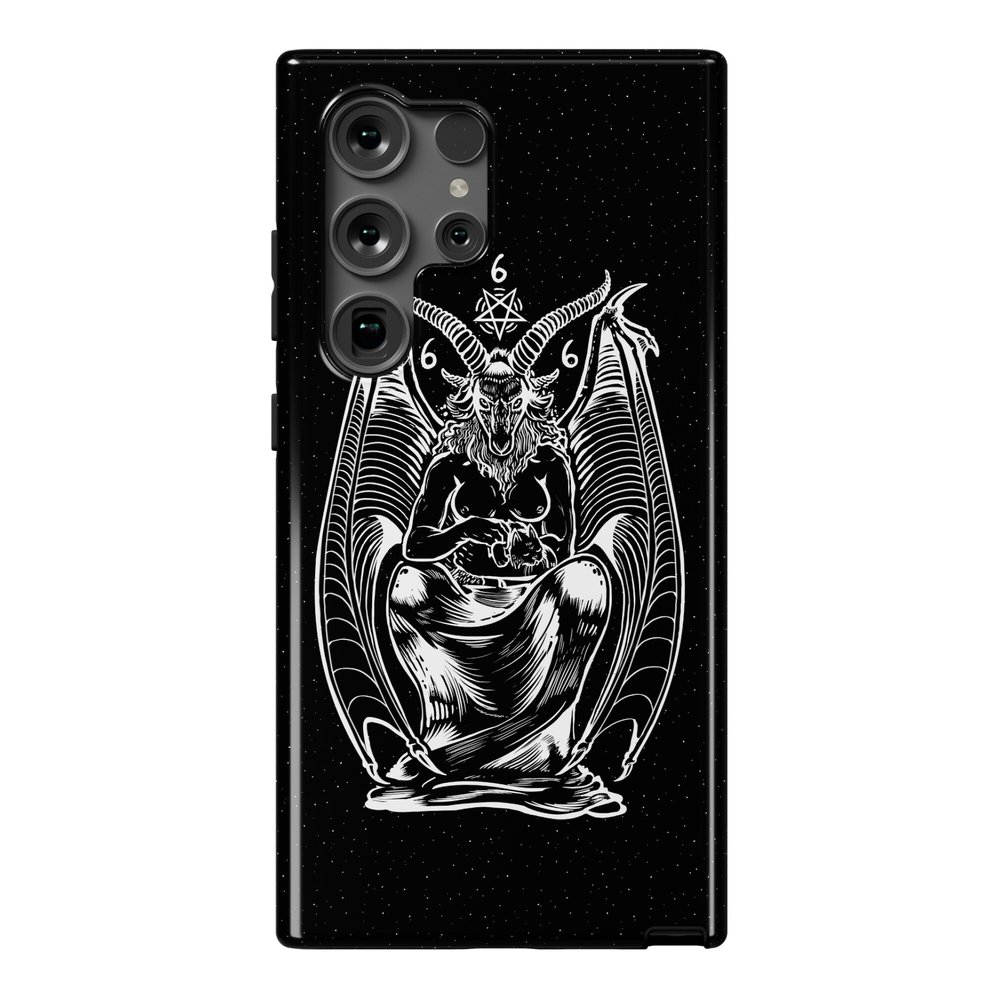 Pet Cats. Hail Satan. Phone Case